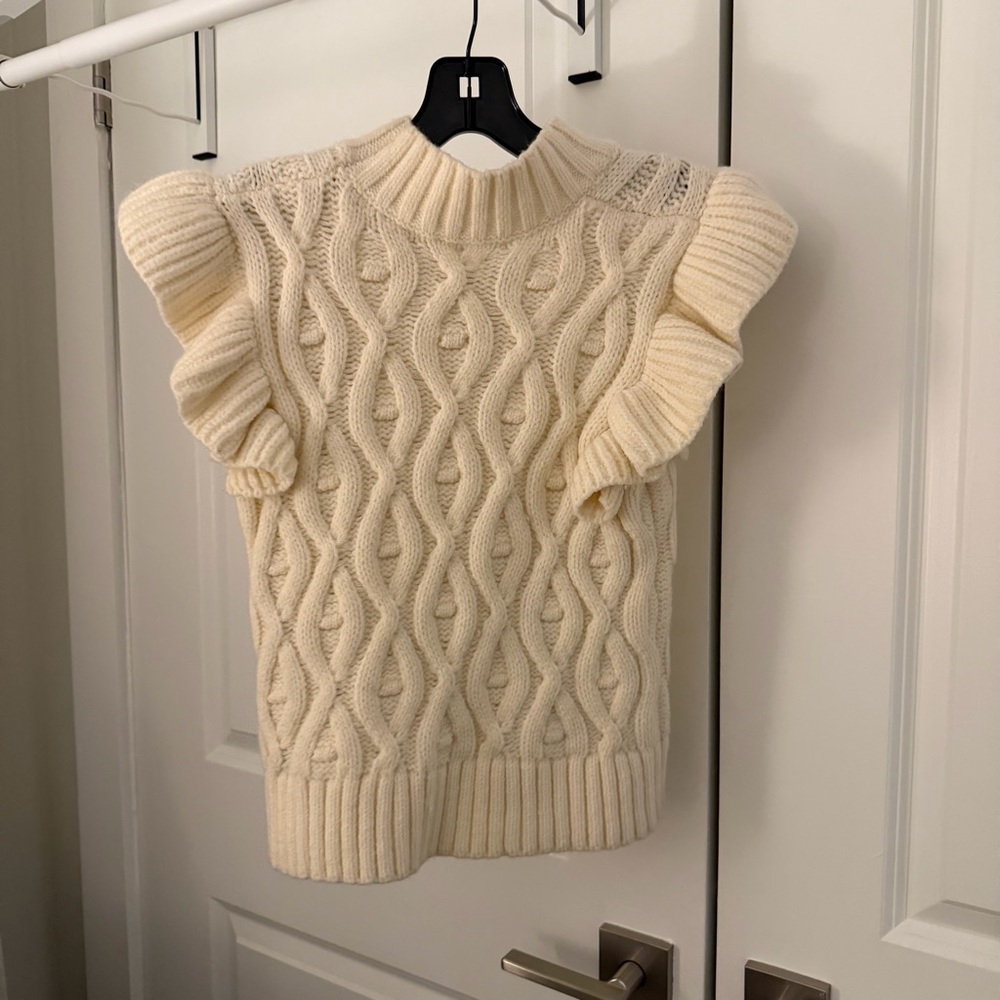 Line & Dot Erica Ruffle Sweater - Picture 2 of 4